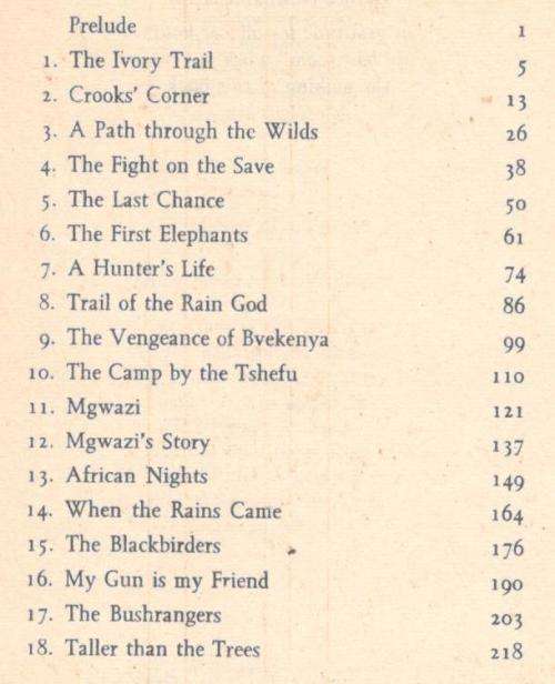 The Ivory Trail  --  T V Bulpin