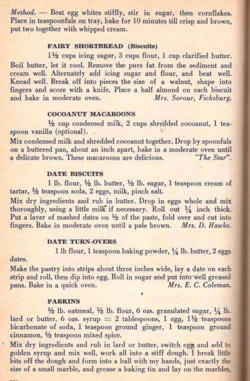 Ouma`s Cookery Book  --  Mrs Roy Hendrie