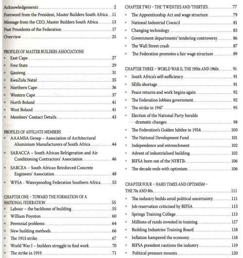 A Century of Building in South Africa --  Master Builders South Africa