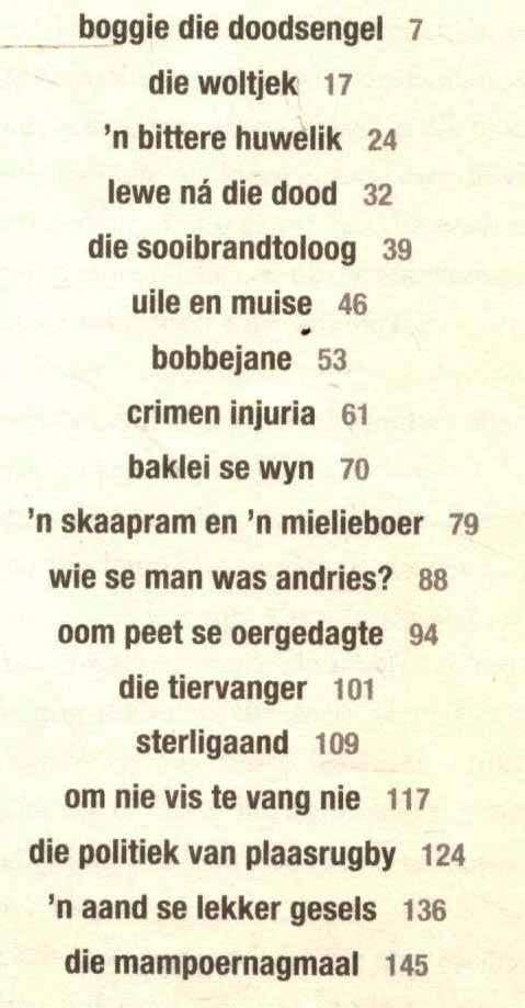 Boerumoer - Oom Gysbert se Dorpstories  --  Sarel Pieterse