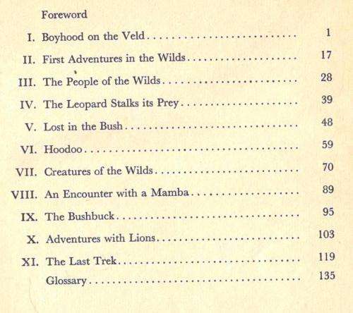 Bushveld Adventures  --  Victor Pohl