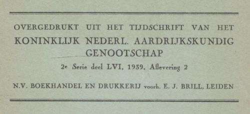 Indrukken van Een Reis Naar Zuid-Afrika  --  H Bloem - Ex Libris van en Geteken deur Dr Jan Ploeger