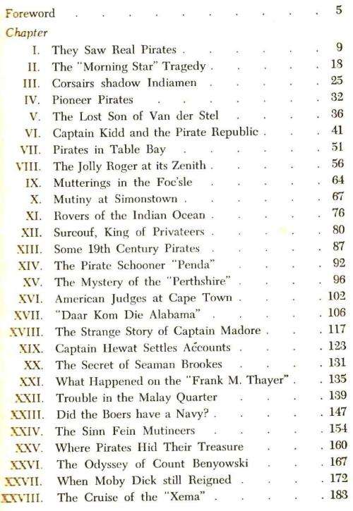 Cutlass and Yardarm  --  Eric Rosenthal