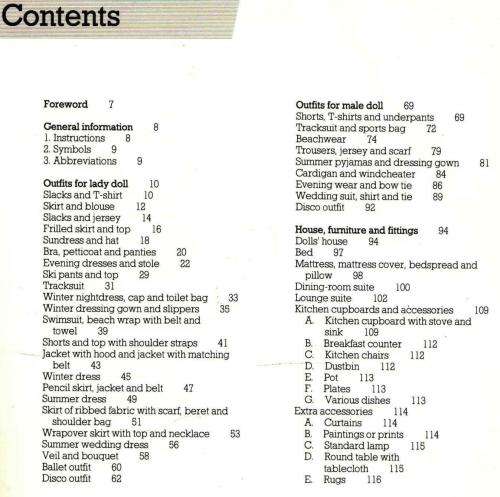 Doll's Clothes  ---  A Book of Patterns  --  Annatjie Henning