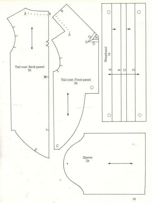 Doll's Clothes  ---  A Book of Patterns  --  Annatjie Henning