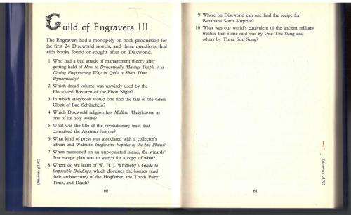 The Wyrdest Link Terry Pratchett's Discworld Quizbook  -  David Langford