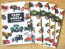 Cars of the World  -- J D Scheel / Mobil Oil