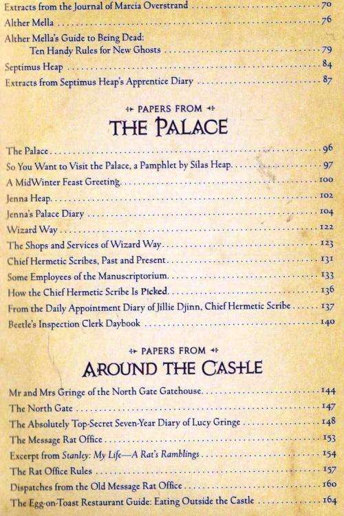 The Magykal Papers - A companion to the World of Septimus Heap  --  Angie Sage