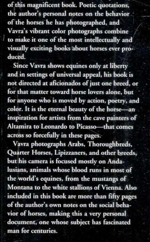 Equus -- The Creation of a Horse  --  Robert Vavra