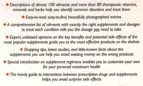 The Healing Power of Vitamins Minerals and Herbs