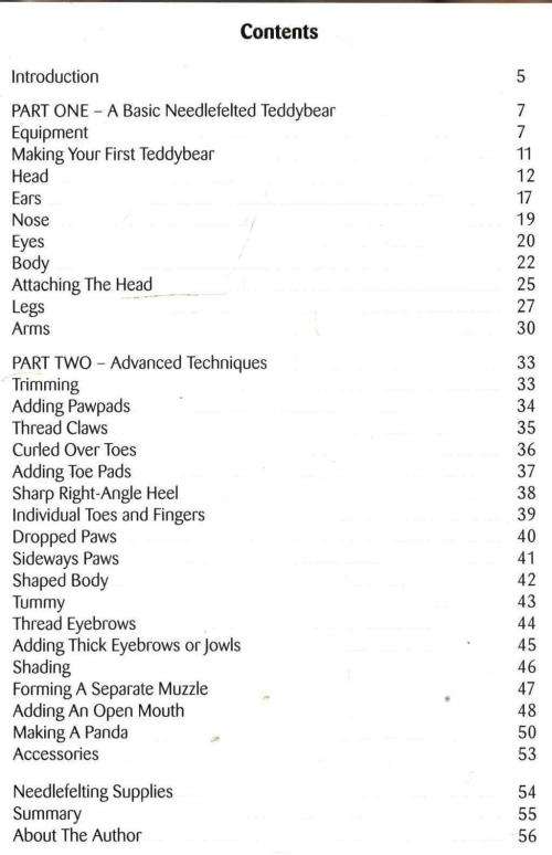 Making Beautful Teddybears  -  Barbara Allen