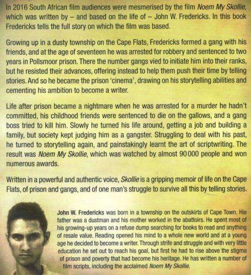 Skollie --  The Real Story Behind the Hit Film -  Noem My Skollie