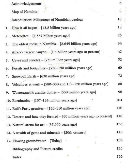 Geological Wonders of Namibia  -- Anne-Marie and Michel Detay