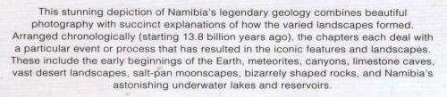 Geological Wonders of Namibia  -- Anne-Marie and Michel Detay