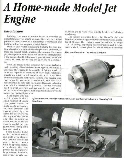 Model Jet Engines ----- Thomas Kamps