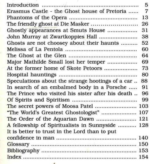 Ghosts of Pretoria  --  Eric Bolsmann