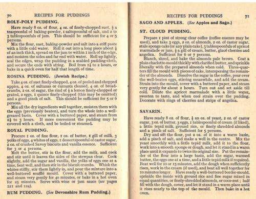 Mrs Beeton`s Puddings and Pies - Tarts Souffles Omelets and Fritters - 350 Recipes