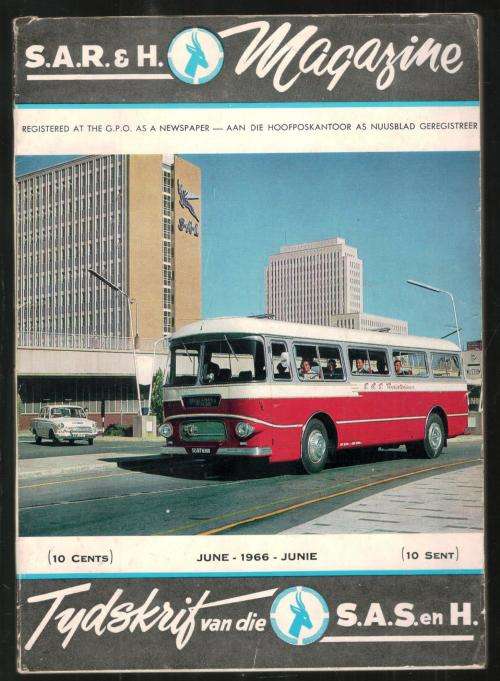 S A R and H Magazine  --  Tydskrif van die S A S en H