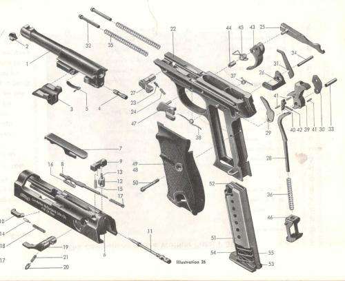 Walther P-38  -  Maj. George C Nonte