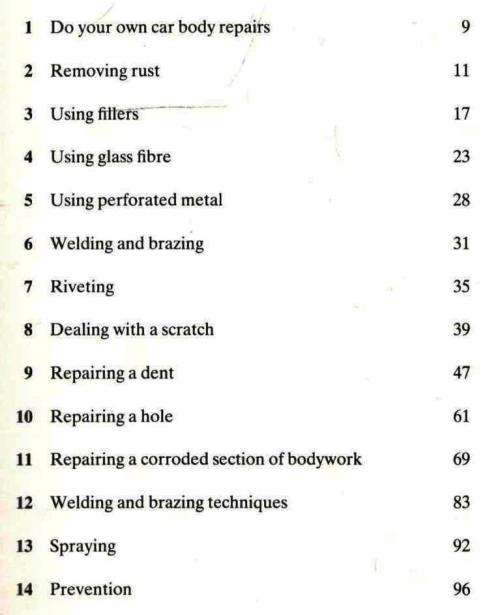 Do Your Own Car Body Repairs  --  Paul Revere