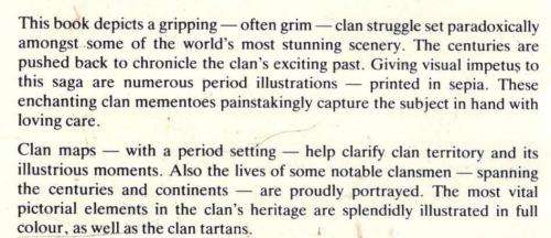 Your Clan Heritage  --  Mackay