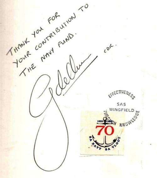 Wingfield  --  A Pictorial History  --  Gerry de Vos  --  Signed and numbered