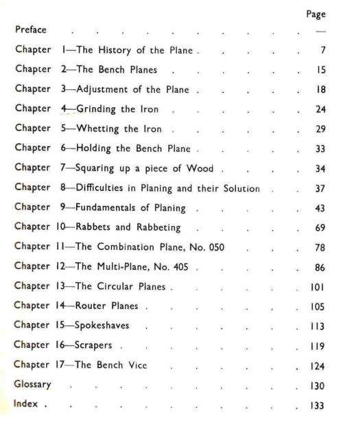 Planecraft  -  Handplaning by Modern Methods