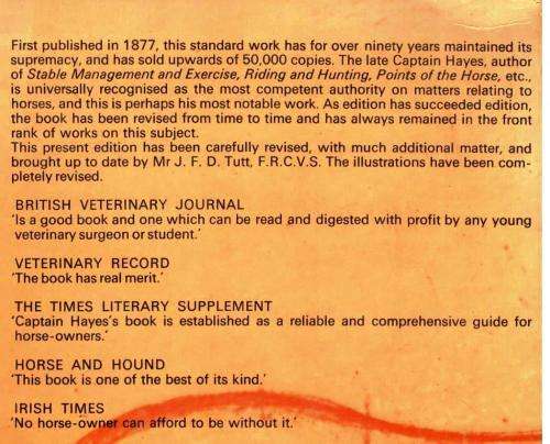 Veterinary Notes for Horse Owners  -  Captain M Horace Hayes