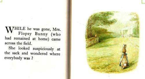 The Tale of the Flopsy Bunnies  --  Beatrix Potter