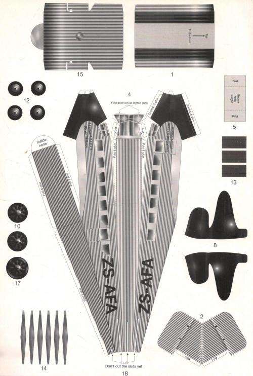 Flying Paper Junkers