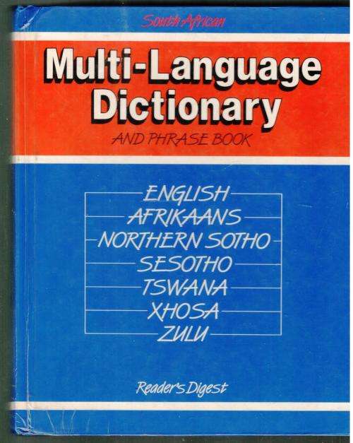 Multi-Language Dictionary and Phrasebook. Condition: Like New.