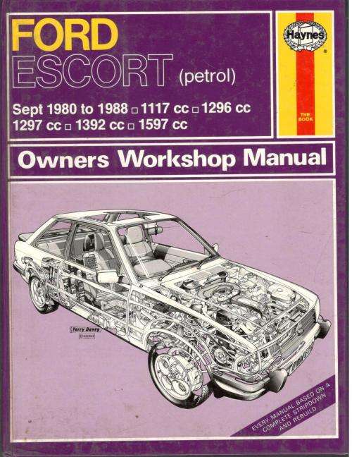 Ford Escort  --  Owners Workshop Manual  --  Haynes