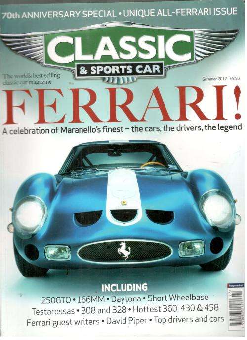 Classic and Sports Car  --  Ferrari