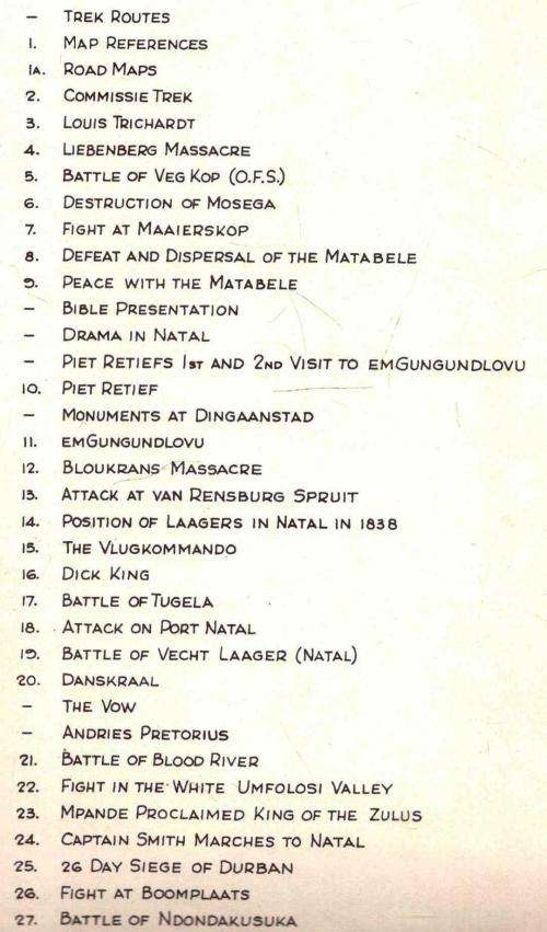 Monuments and Trails of the Voortrekkers  --  J L Smail