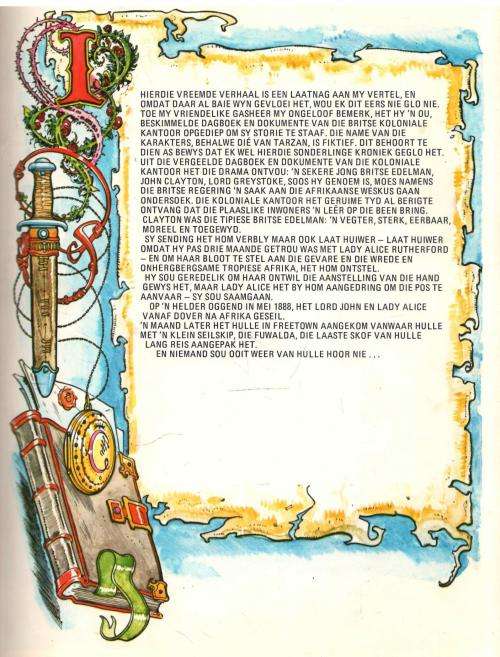 Tarzan van die Ape  ---  Edgar Rice Burroughs - Robert M hodes