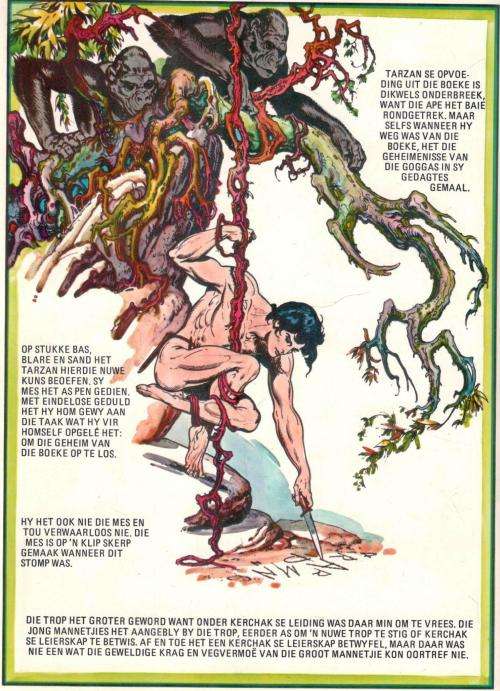 Tarzan van die Ape  ---  Edgar Rice Burroughs - Robert M hodes