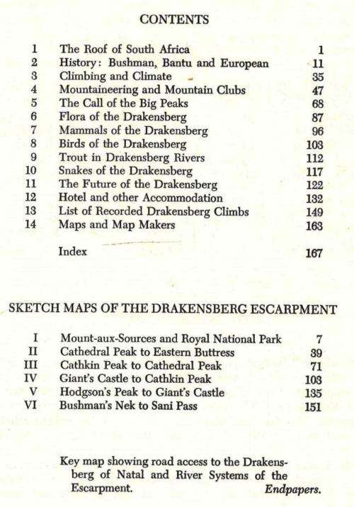 The Drakensberg of Natal  --  Doyle P Liebenberg