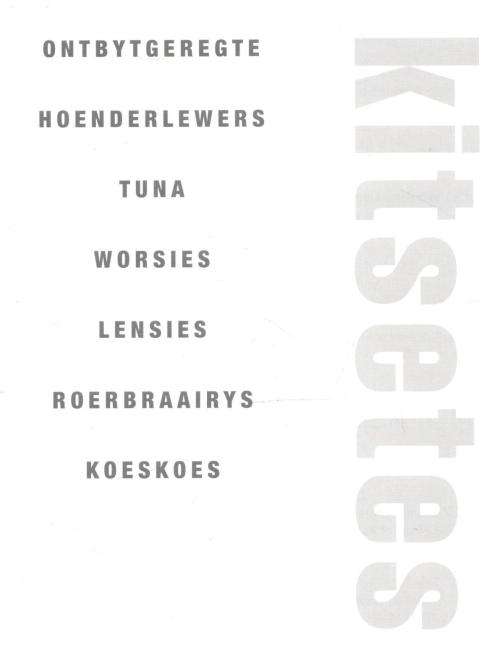 Huisgenoot Wenresepte op die Kortpadmanier  -  Carmen Niehaus