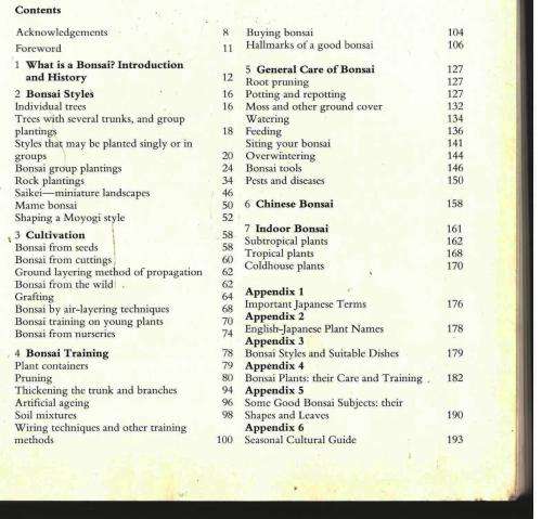 Bonsai - The Complete Guide to Art and Technique