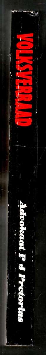 Volksverraad  --  Advokaat P J Pretorius