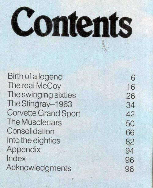 The Classic Corvette   ---  Richard Nichols