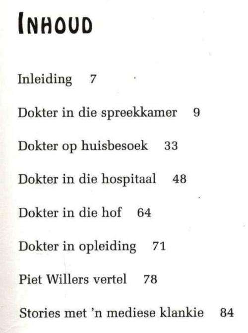 Spreekkamerstories  --  Met `n lepel vol lag  --  Dr Fana Malherbe