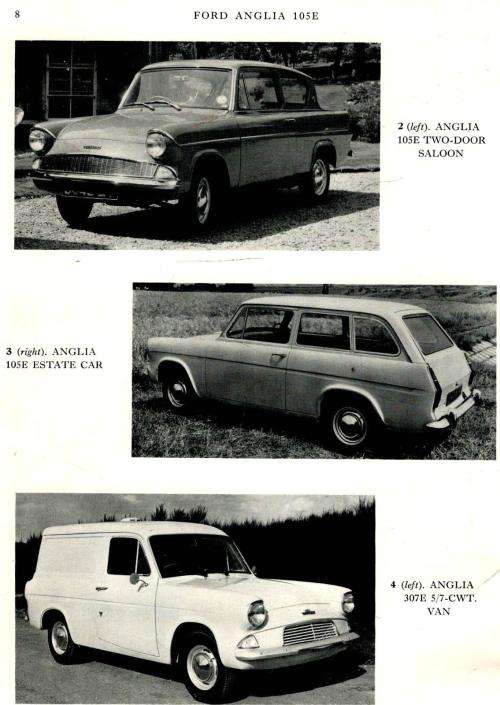 Ford Anglia 105E  --  Owner`s Service Manual