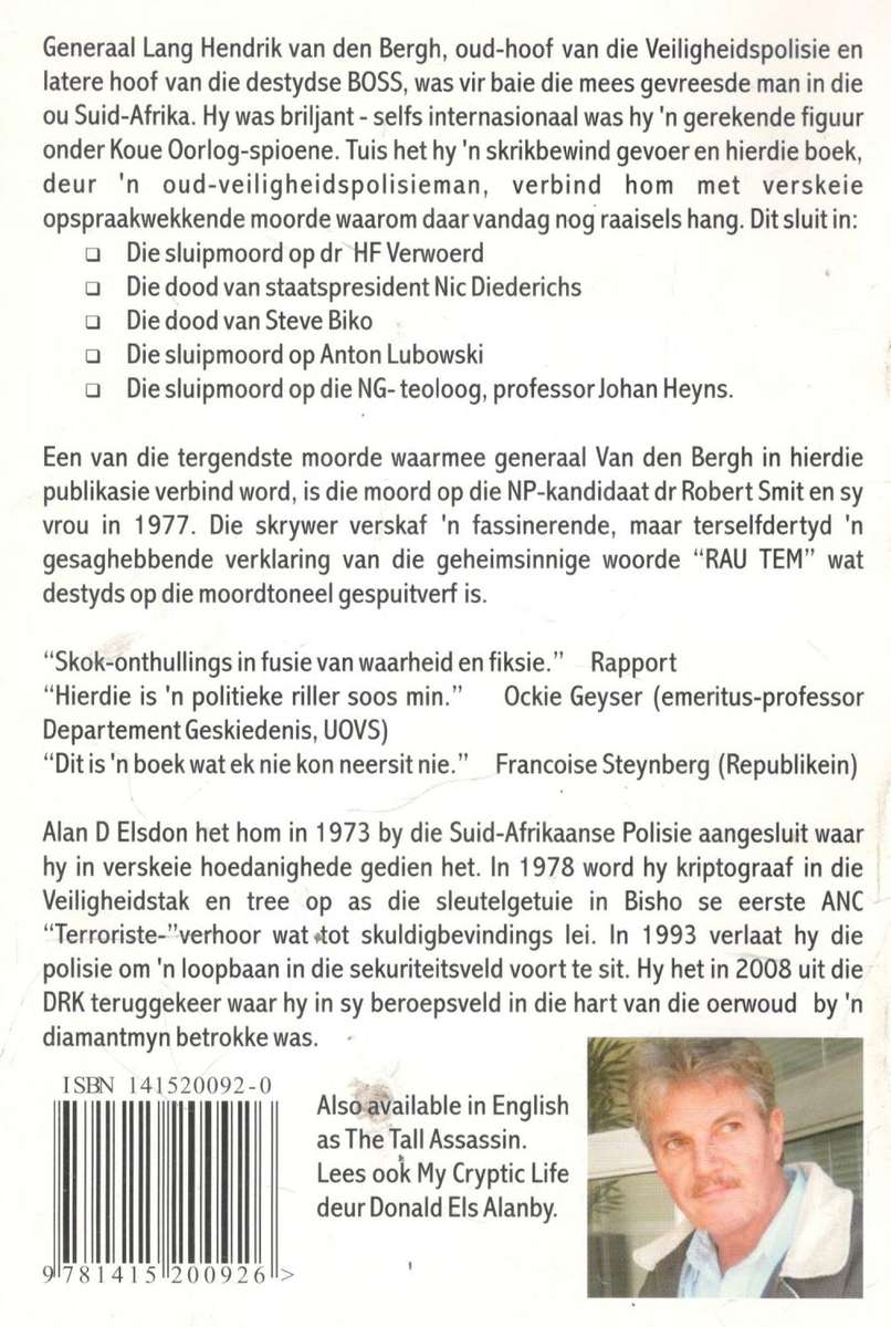 Die Lang Generaal  --  Alan D Elsdon