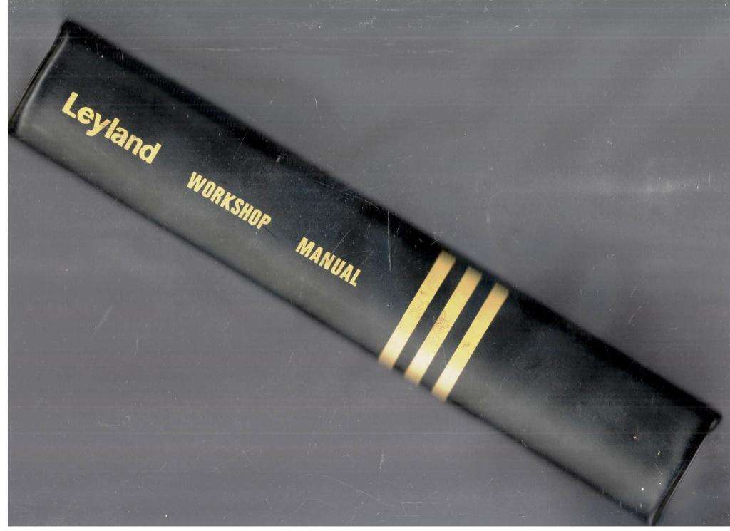 Leyland Super Comet Eland  --  Official Leyland Workshop Manual