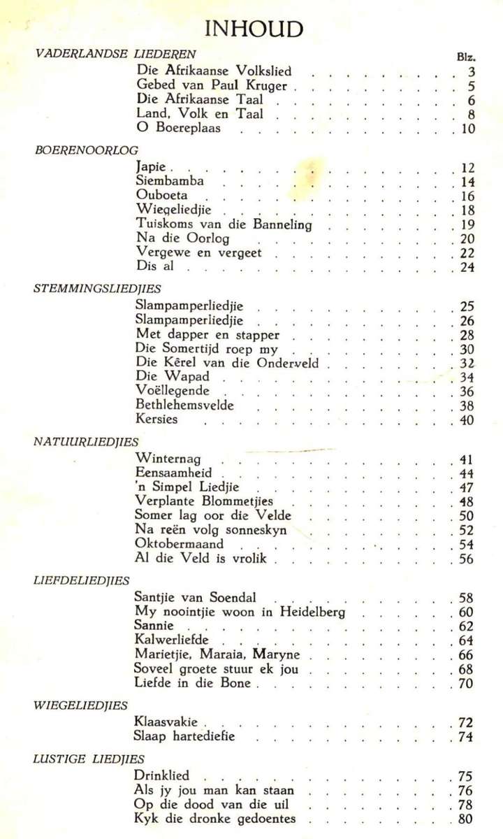 Suid-Afrika Vorentoe  - Afrikaanse Volksliedjies van Dan Clement