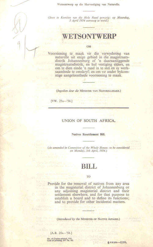 Wetsontwerp - Verwydering van Naturelle