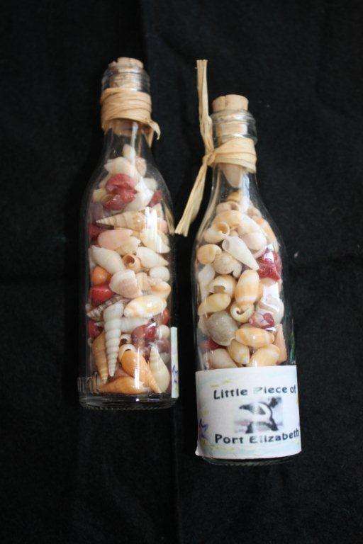 Bottled Sea Shells