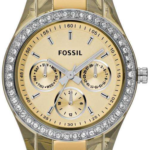 FOSSIL Stella Crystal Accented Chronograph Ladies Watch
