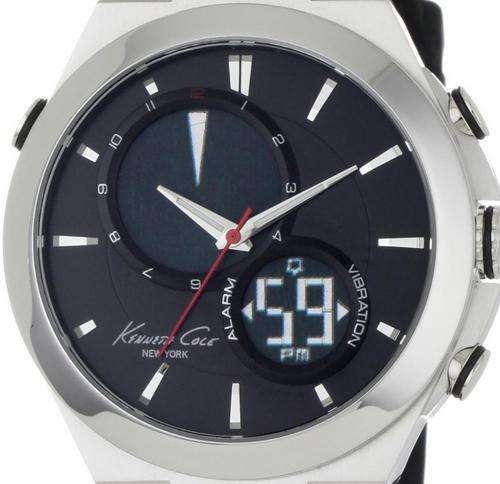 KENNETH COLE Vibrating Alarm Chrono Mens Watch